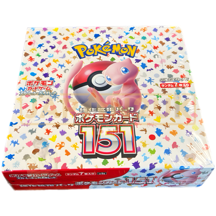 Pokemon 151 sv2a Japanese Booster Box - My Store