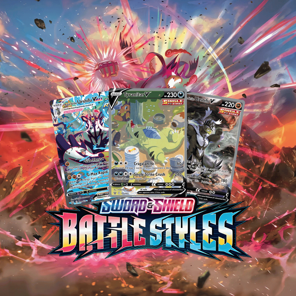 Pokémon - Sword & Shields - Battle Styles - V/VMAX/UR/SR/Rainbow Singles