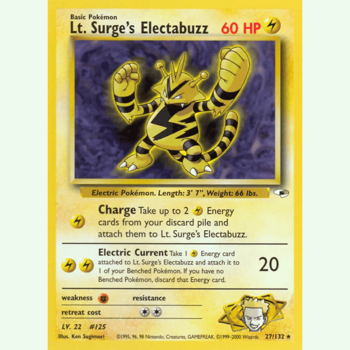 Pokémon - Gym Heroes - Non-Holo Singles