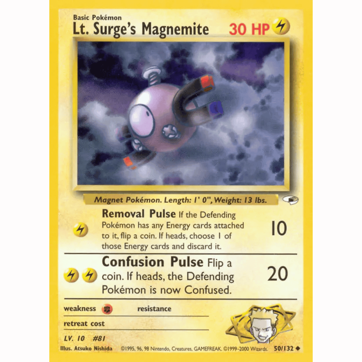 Pokémon - Gym Heroes - Non-Holo Singles