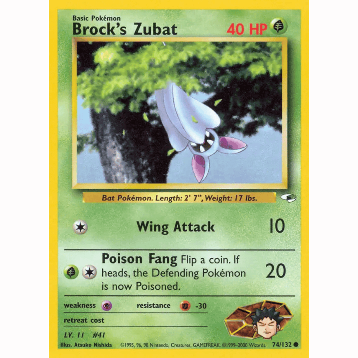 Pokémon - Gym Heroes - Non-Holo Singles