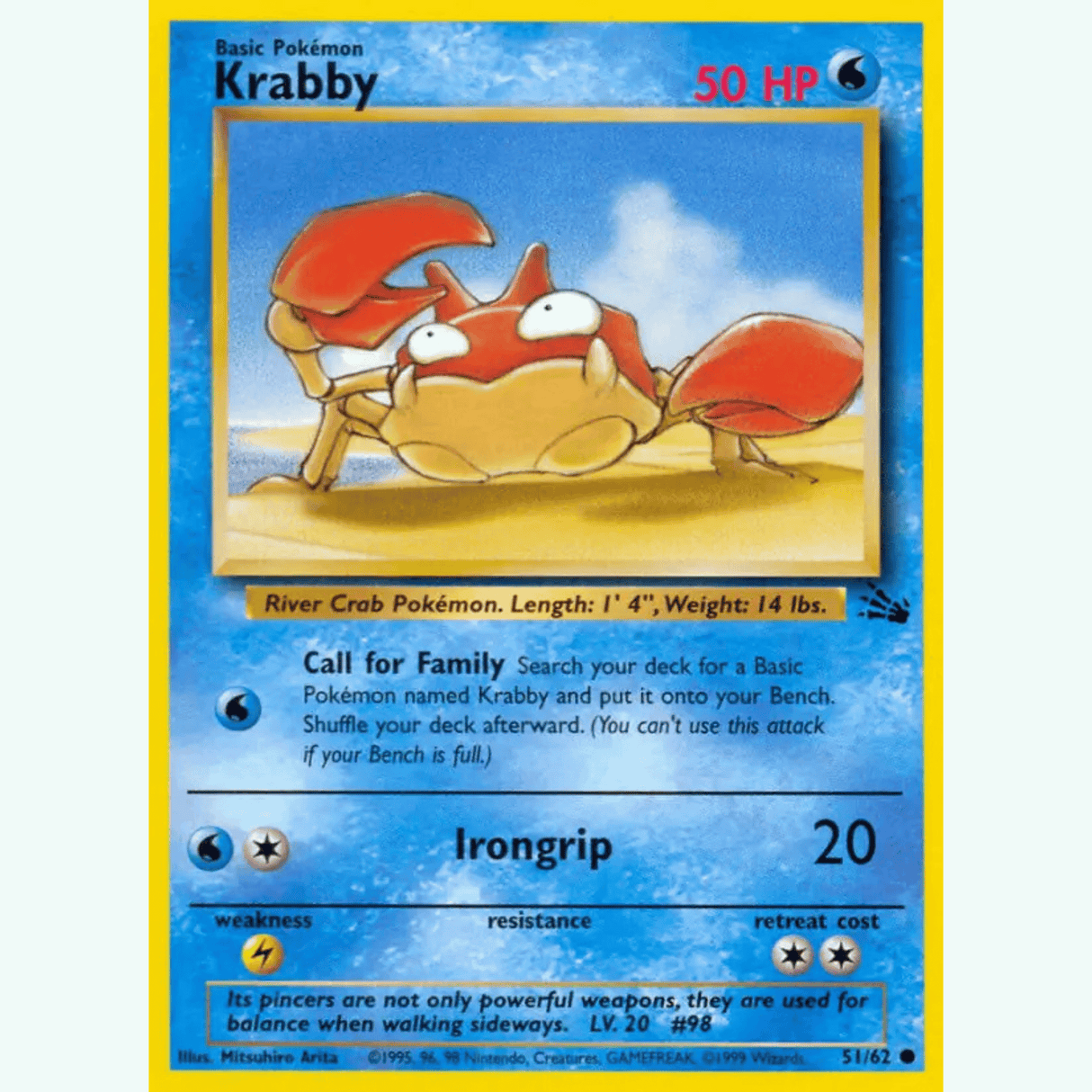 Pokémon - Fossil Non-Holo - Singles