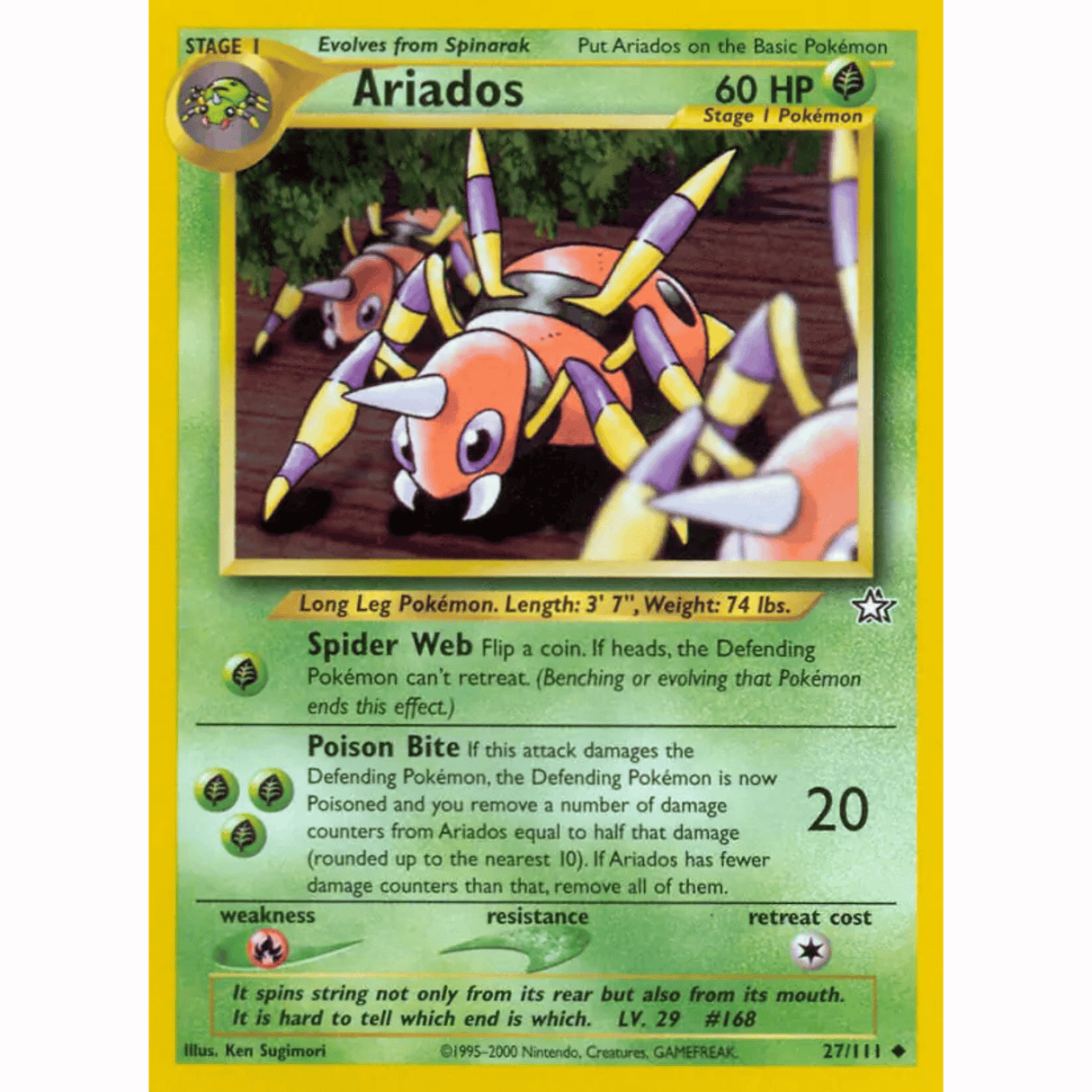 Pokémon - Neo Genesis - Non-Holo Singles