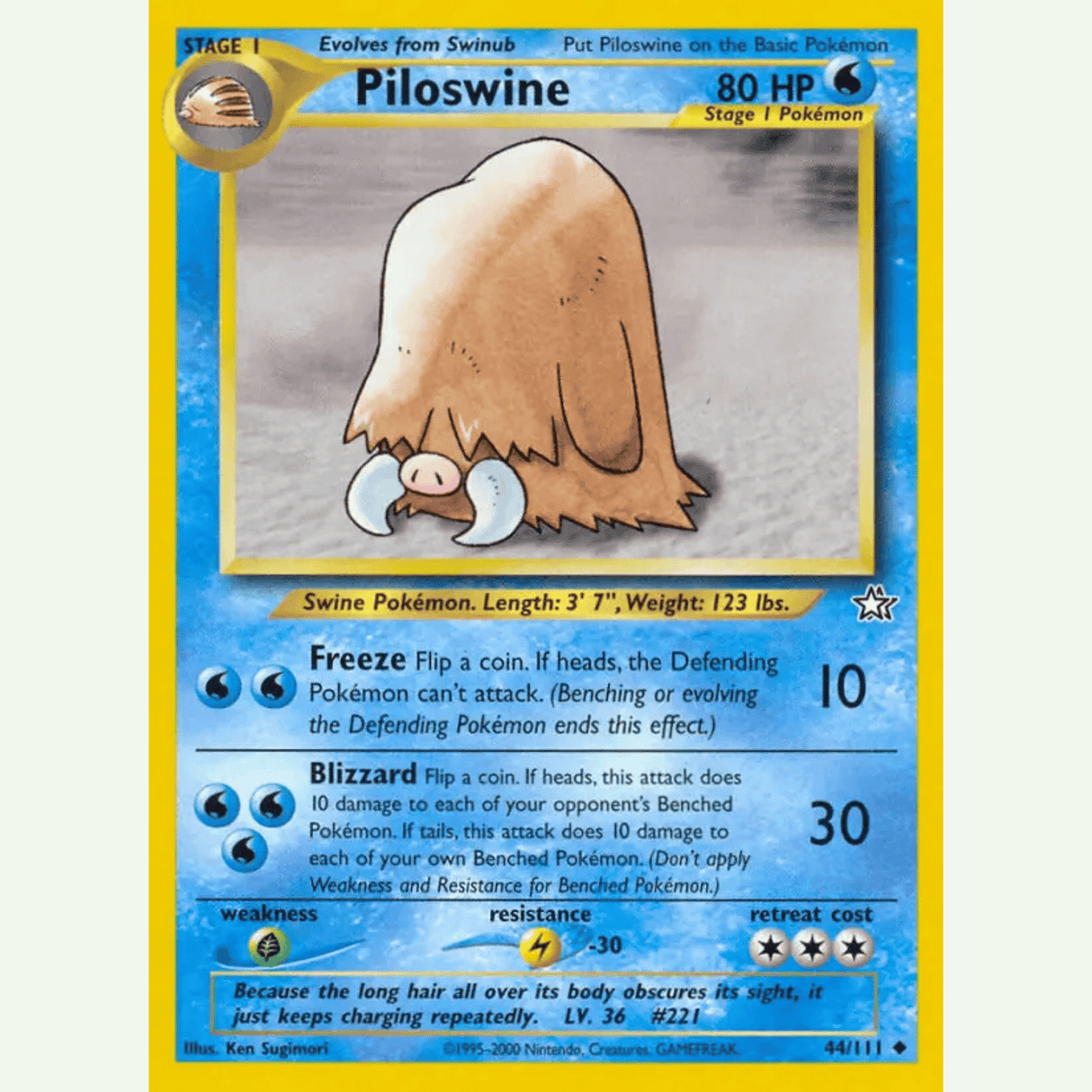 Pokémon - Neo Genesis - Non-Holo Singles