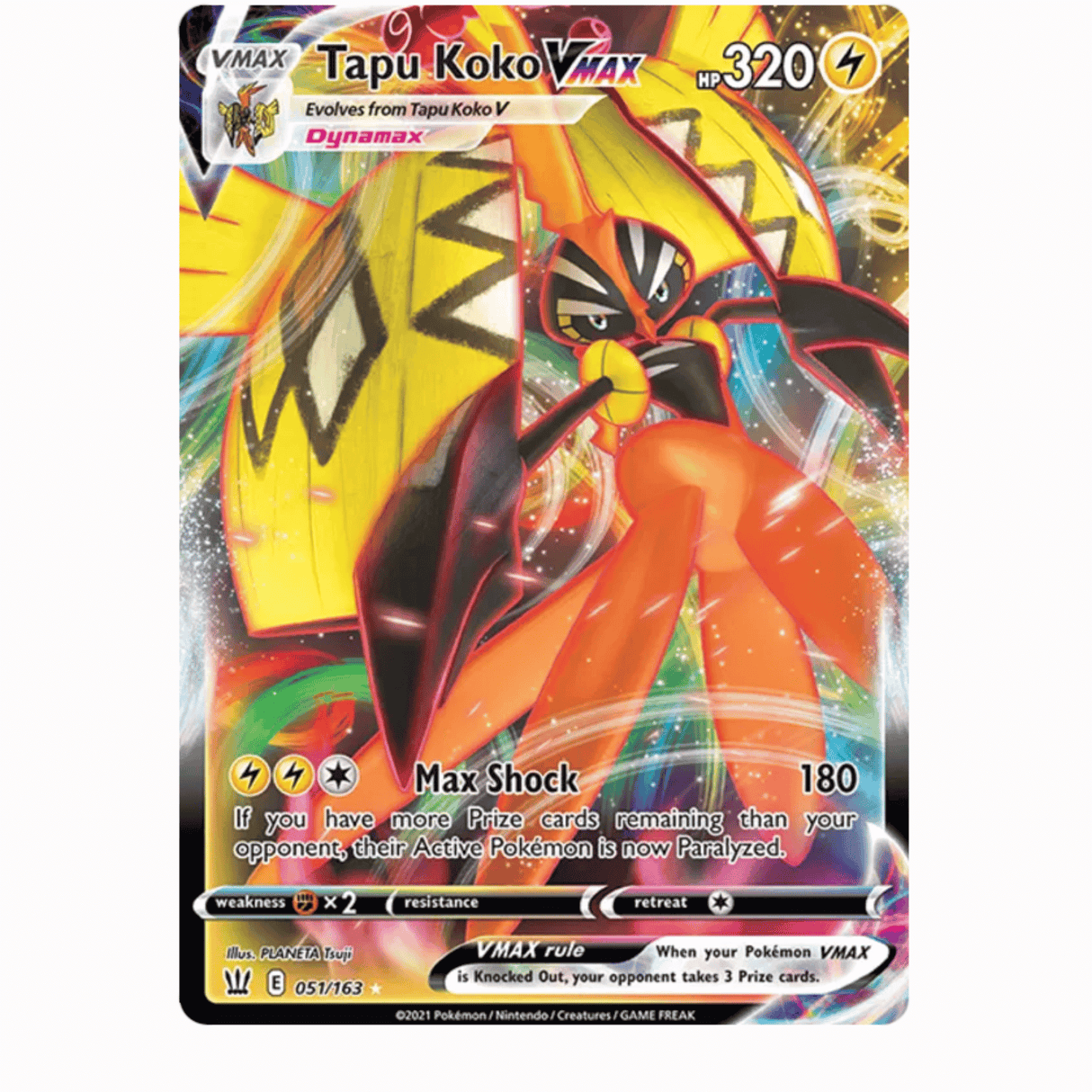 Pokémon - Sword & Shields - Battle Styles - V/VMAX/UR/SR/Rainbow Singles