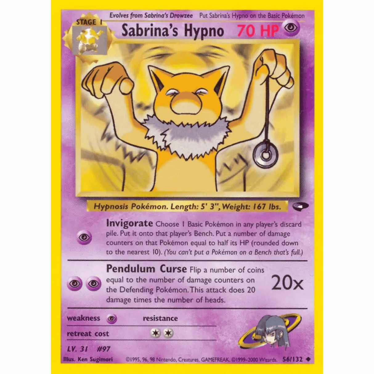 Pokémon - Gym Challenge - Non-Holo Common/Uncommon Singles