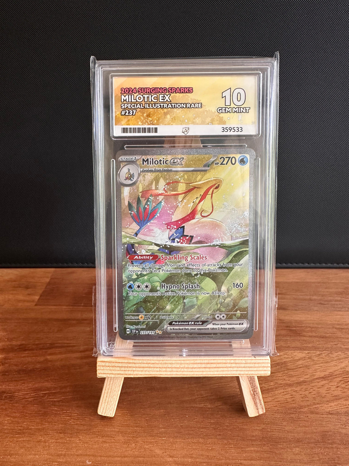 Milotic EX SIR #237 ACE GEM MINT 10