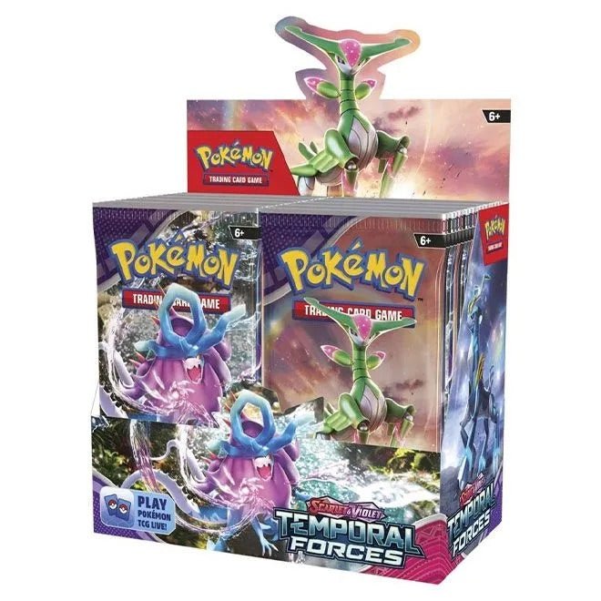 Pokemon - Scarlet & Violet - Temporal Forces - Booster Box - My Store