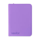 Vault X - 9-Pocket Exo-Tec® - Zip Binder - Just Purple - My Store