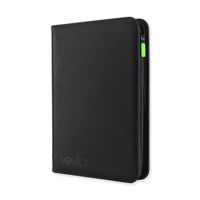 Vault X - 9-Pocket Exo-Tec® - Zip Binder - Black - My Store