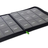 Vault X - 12-Pocket Exo-Tec® - Zip Binder - Black - My Store