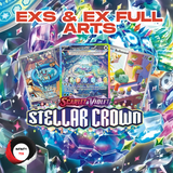 Pokémon - Scarlet & Violet - Stellar Crown - EX & EX Full Art Singles