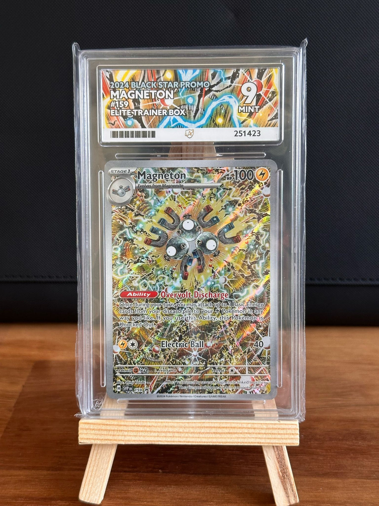 Magneton ETB #159 ACE MINT 9 Promo - Infinity TCG