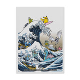 Great Wave Pikachu & Friends Card Sleeves (65 Sleeves)