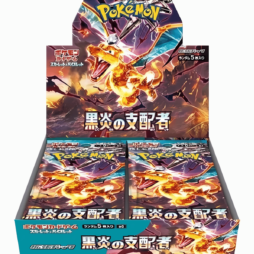 Pokemon Ruler Of The Black Flame sv3 Japanese Booster Box - My Store
