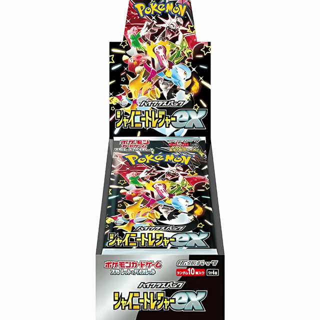 Pokemon Shiny Treasure ex High Class sv4a Japanese Booster Box - My Store
