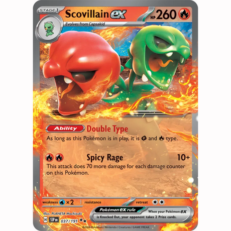 Pokémon - Scarlet & Violet - Surging Sparks - Trainer, EX & EX Full Art Singles