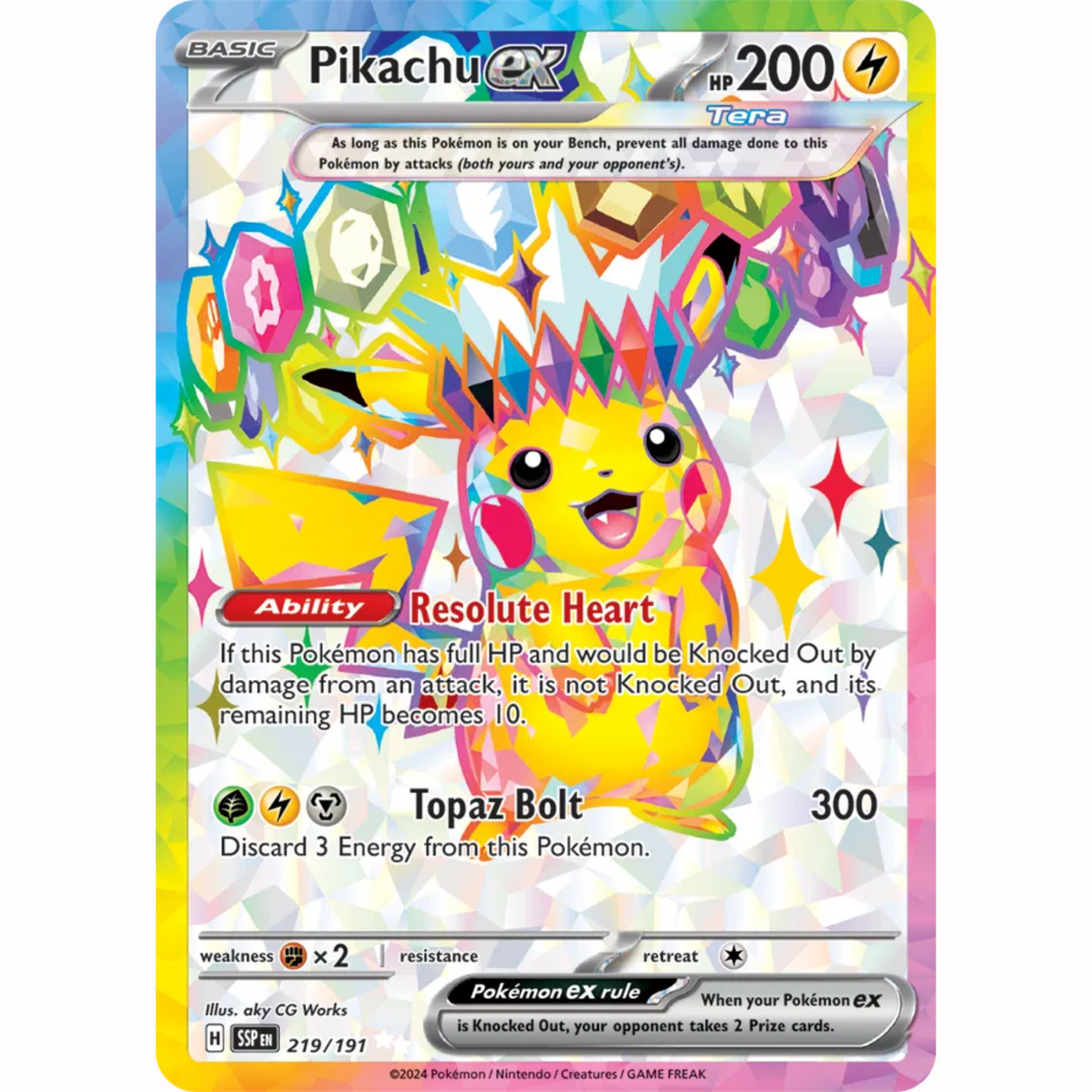 Pokémon - Scarlet & Violet - Surging Sparks - Trainer, EX & EX Full Art Singles