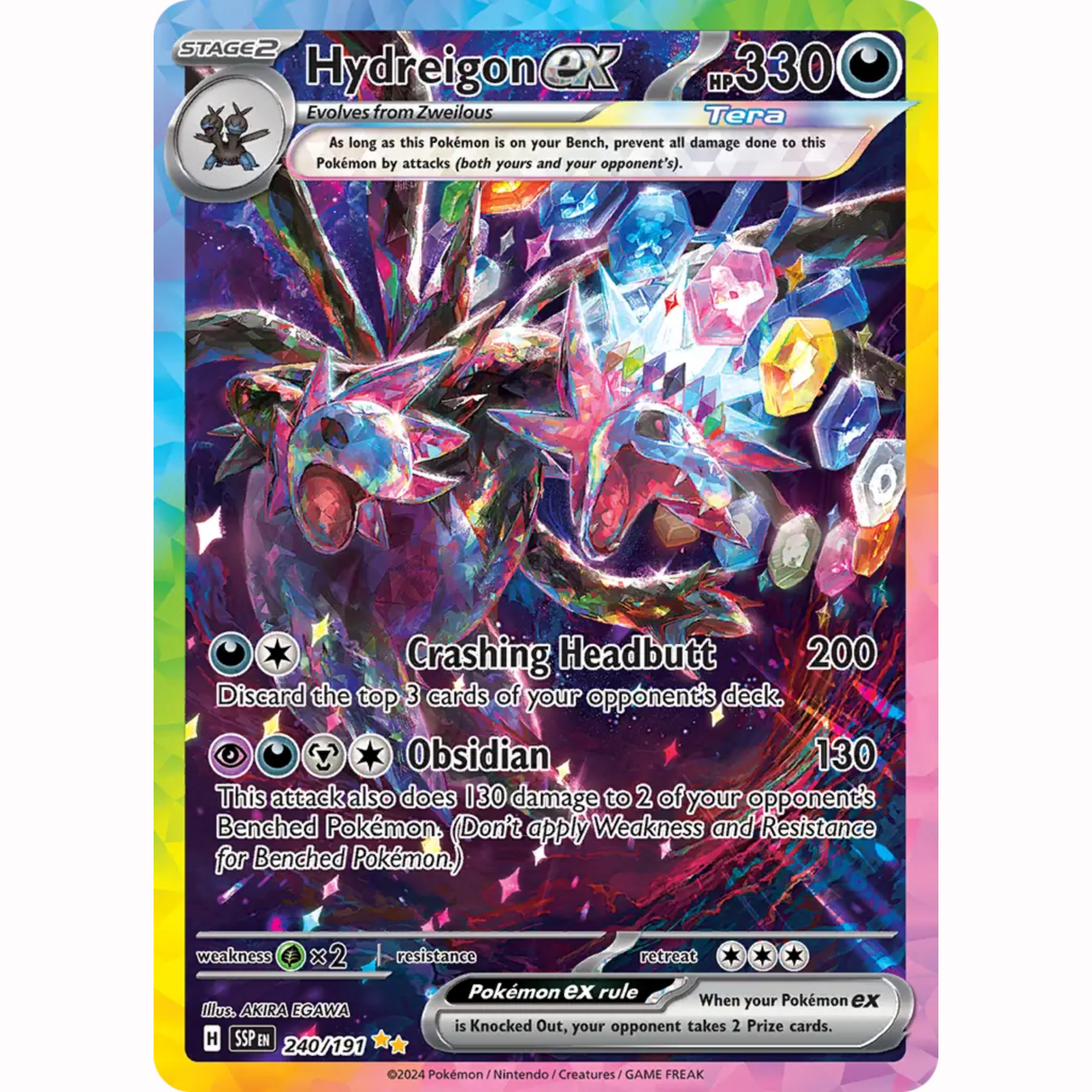 Pokémon - Scarlet & Violet - Surging Sparks - Trainer, EX & EX Full Art Singles