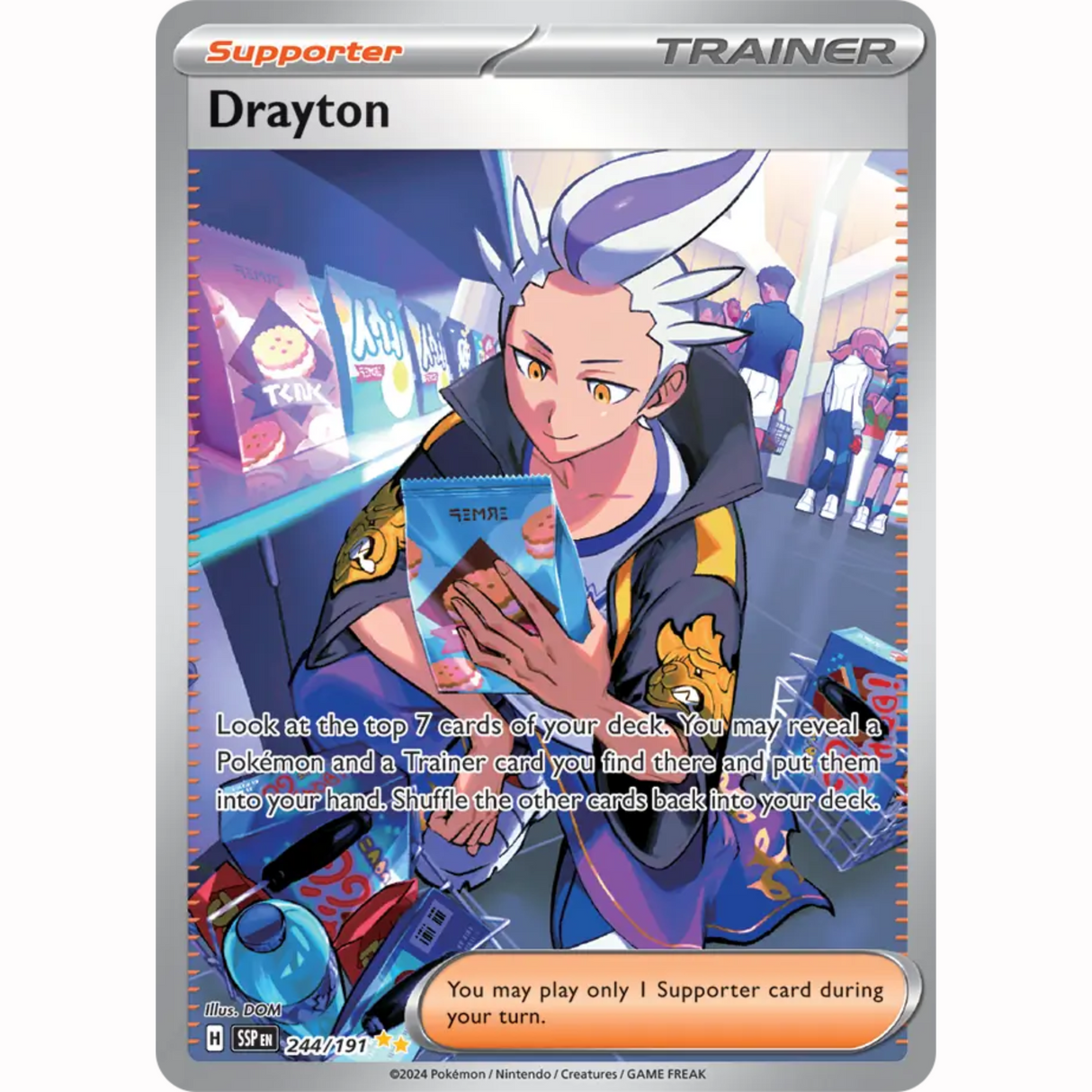 Pokémon - Scarlet & Violet - Surging Sparks - Trainer, EX & EX Full Art Singles