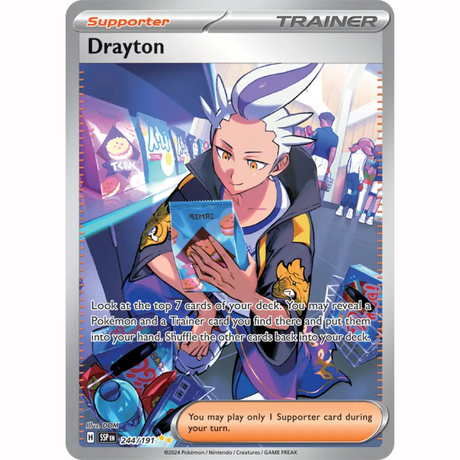 Pokémon - Scarlet & Violet - Surging Sparks - Trainer, EX & EX Full Art Singles