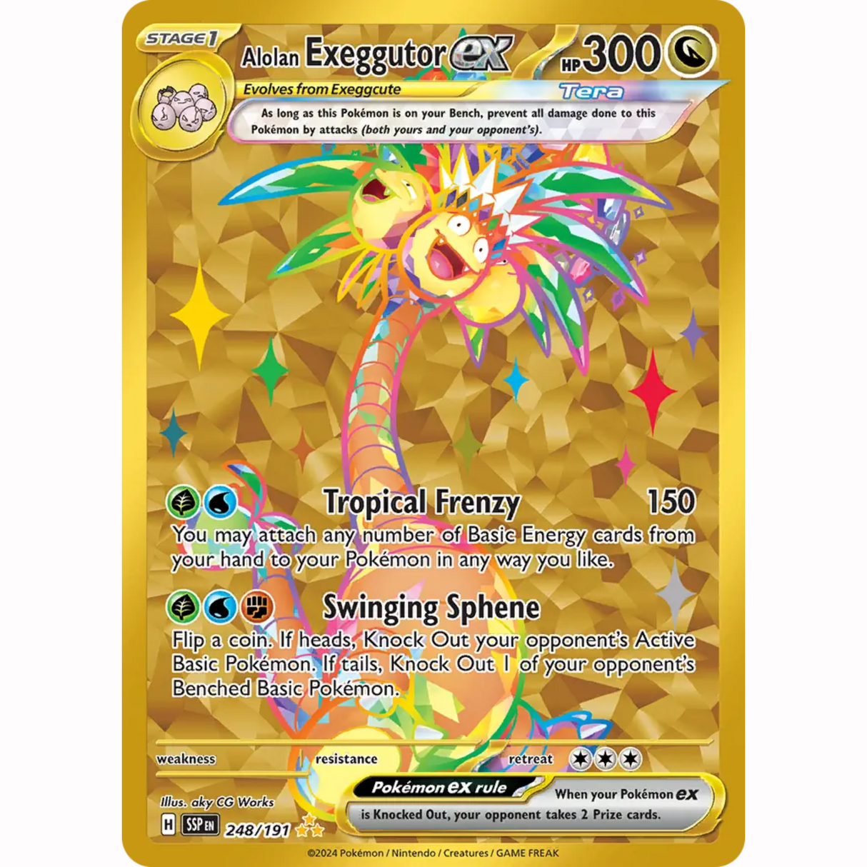 Pokémon - Scarlet & Violet - Surging Sparks - Trainer, EX & EX Full Art Singles