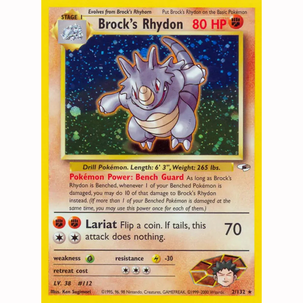 Pokémon - Gym Heroes - Holo Singles