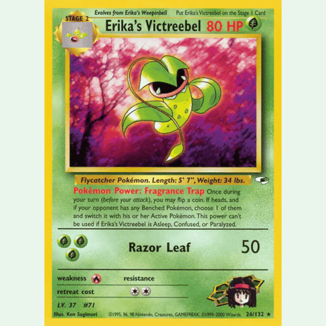 Pokémon - Gym Heroes - Non-Holo Singles