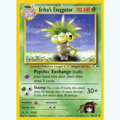 Pokémon - Gym Heroes - Non-Holo Singles