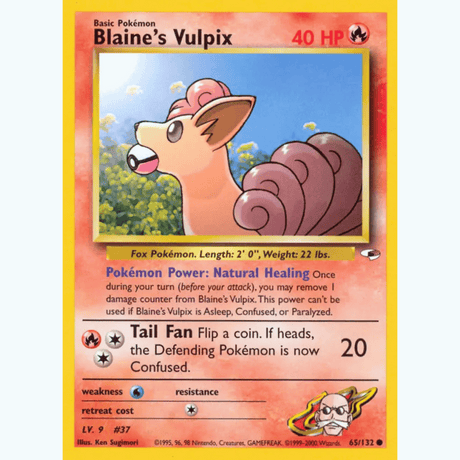 Pokémon - Gym Heroes - Non-Holo Singles