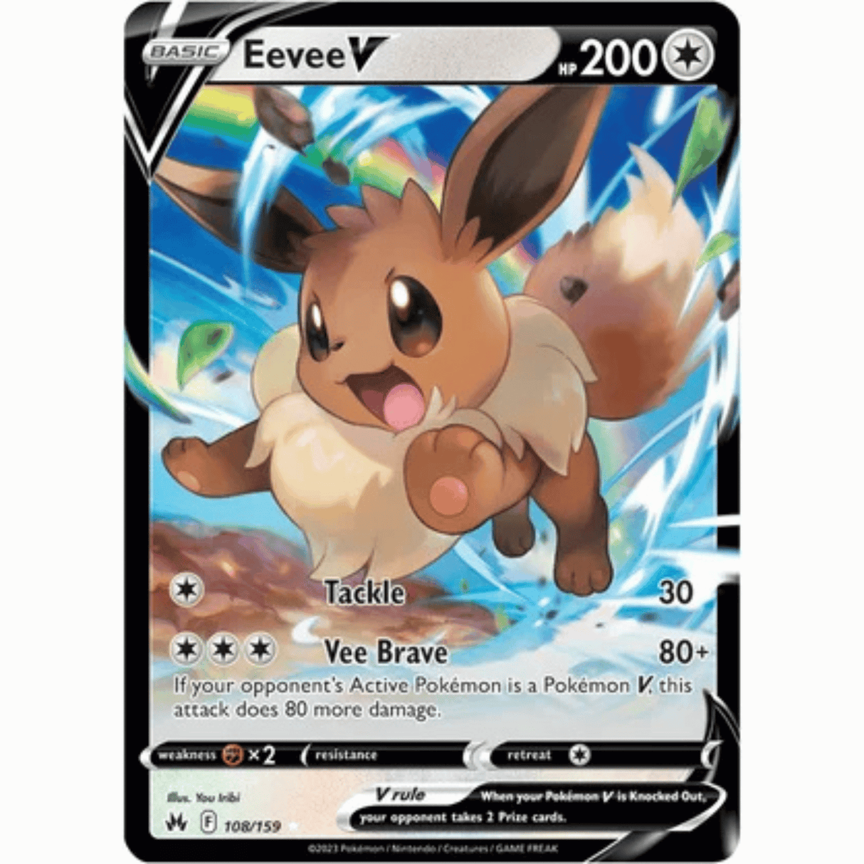 Pokémon - Sword & Shield - Crown Zenith - V/Vstar/Vmax/Trainer/Holo Energy Singles