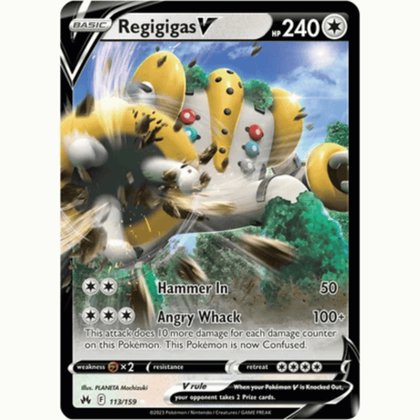 Pokémon - Sword & Shield - Crown Zenith - V/Vstar/Vmax/Trainer/Holo Energy Singles