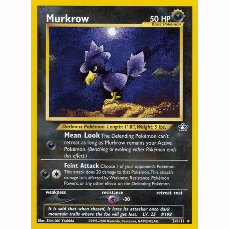 Pokémon - Neo Genesis - Non-Holo Singles