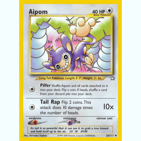 Pokémon - Neo Genesis - Non-Holo Singles