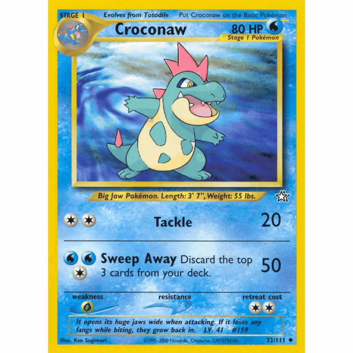 Pokémon - Neo Genesis - Non-Holo Singles