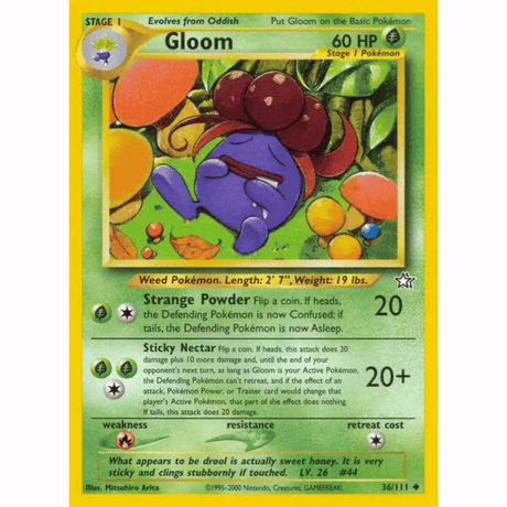 Pokémon - Neo Genesis - Non-Holo Singles