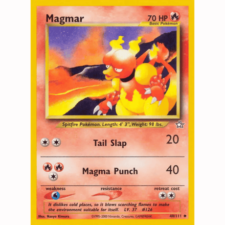 Pokémon - Neo Genesis - Non-Holo Singles