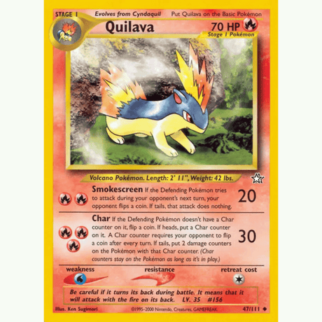 Pokémon - Neo Genesis - Non-Holo Singles