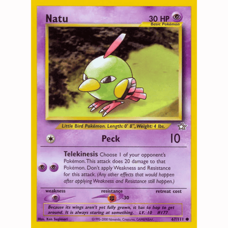 Pokémon - Neo Genesis - Non-Holo Singles