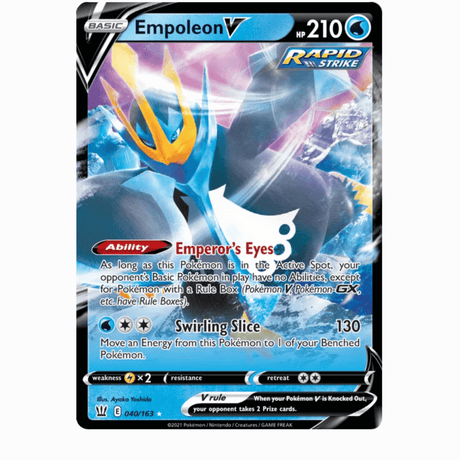 Pokémon - Sword & Shields - Battle Styles - V/VMAX/UR/SR/Rainbow Singles