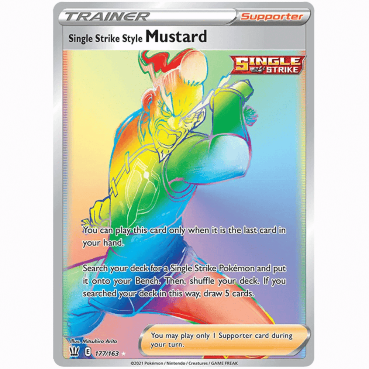 Pokémon - Sword & Shields - Battle Styles - V/VMAX/UR/SR/Rainbow Singles