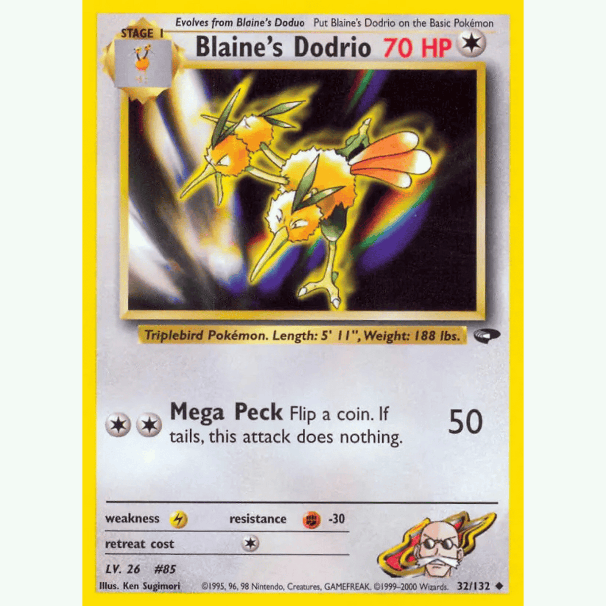 Pokémon - Gym Challenge - Non-Holo Common/Uncommon Singles