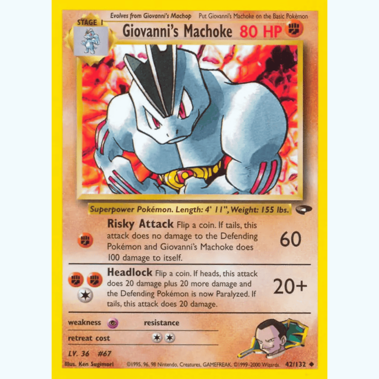 Pokémon - Gym Challenge - Non-Holo Common/Uncommon Singles