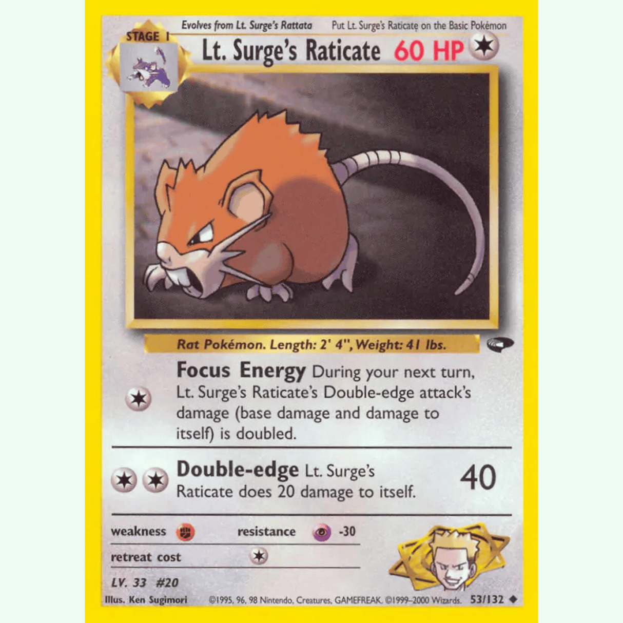 Pokémon - Gym Challenge - Non-Holo Common/Uncommon Singles