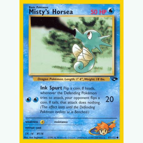 Pokémon - Gym Challenge - Non-Holo Common/Uncommon Singles