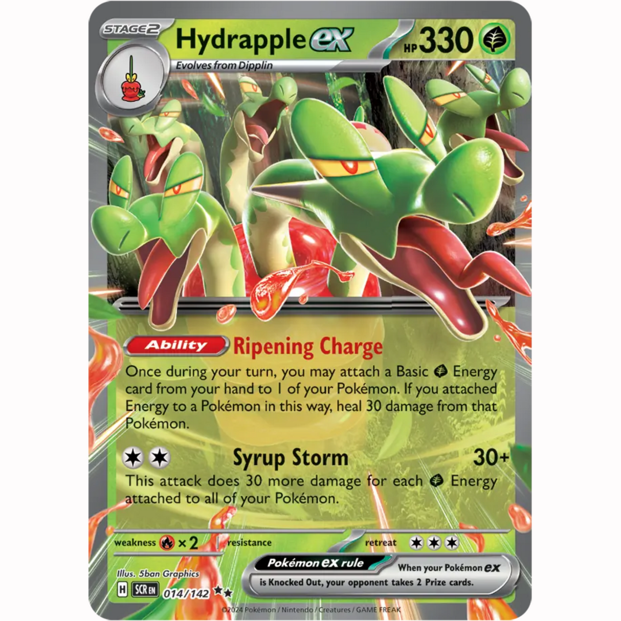 Pokémon - Scarlet & Violet - Stellar Crown - EX & EX Full Art Singles