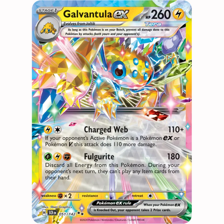 Pokémon - Scarlet & Violet - Stellar Crown - EX & EX Full Art Singles