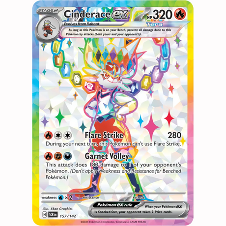 Pokémon - Scarlet & Violet - Stellar Crown - EX & EX Full Art Singles