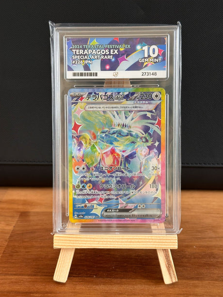 Terapagos EX SAR #226 ACE GEM MINT 10 - Infinity TCG
