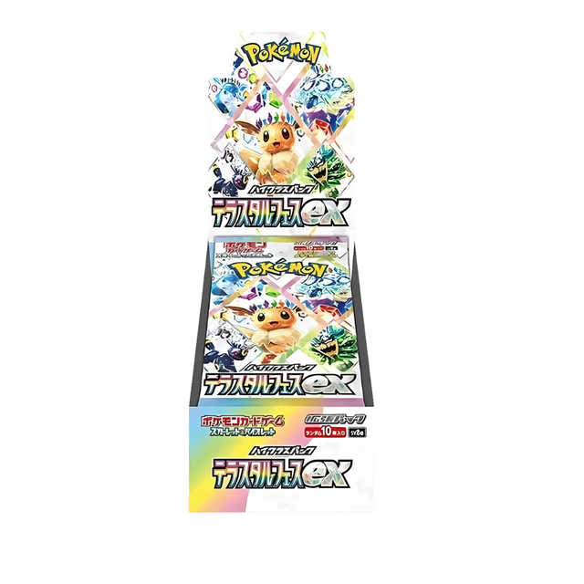 Pokemon Eeveelutions Terastal Festival ex High Class sv8a Japanese Booster Box - Infinity TCG